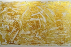 BAGLIORI DORATI Acrilico su plexiglas opalino - cm 50x200